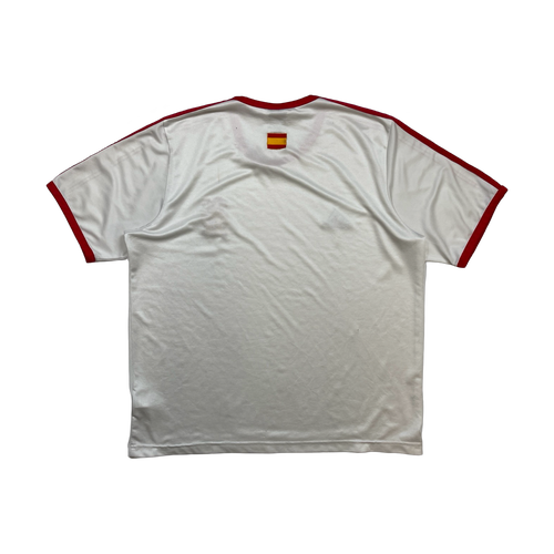 Vintage '03 Adidas Spain Jersey White | Vintage Clothing Store Canada