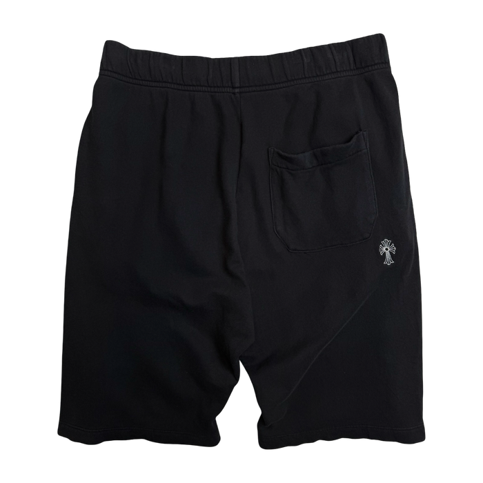 Chrome Hearts Embroidered Vertical Logo Shorts Black | Vitnage Clothing Store Canada