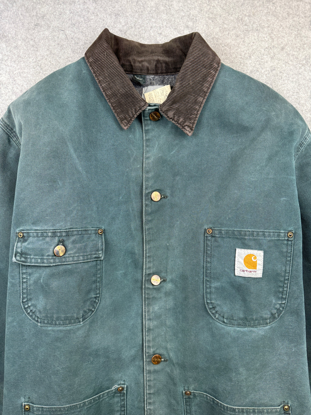 Vintage Carhartt Chore Jacket Green