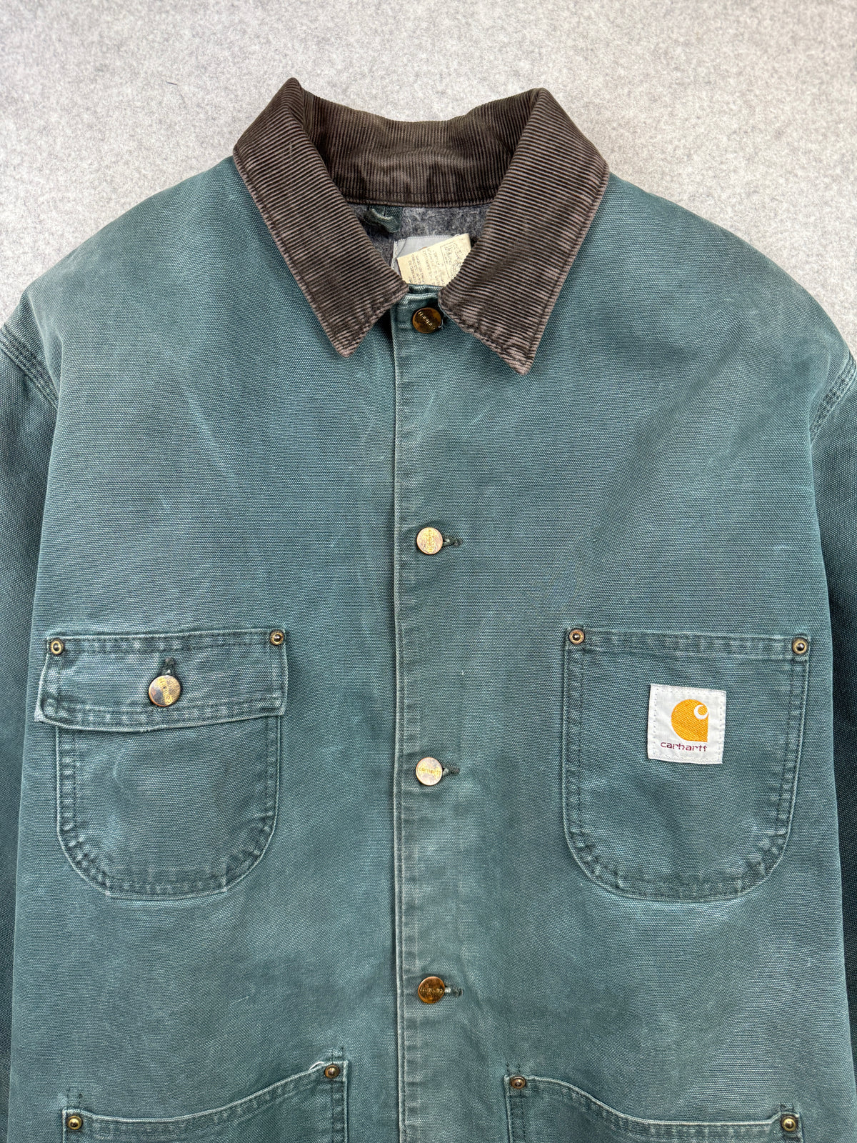 Vintage Carhartt Chore Jacket Green