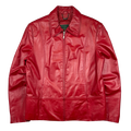 Women’s Vintage Danier Leather Jacket Red (USED)