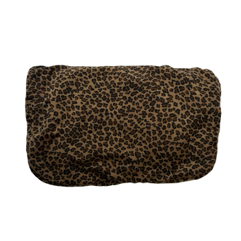 Bottega Veneta Leopard Print Reversible Nylon Bag