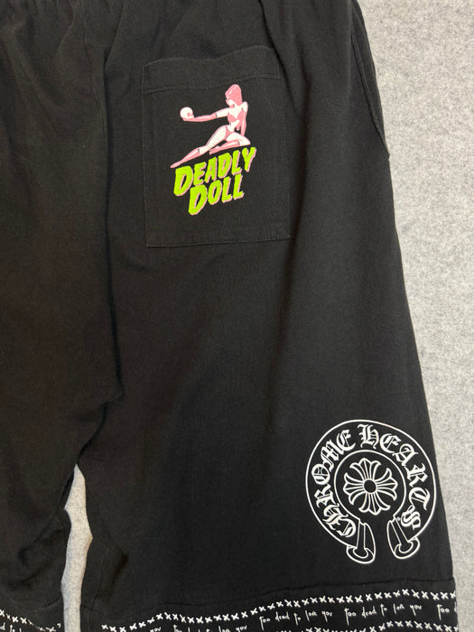 Chrome Hearts Deadly Doll Sweatpants Black | Vitnage Clothing Store Canada