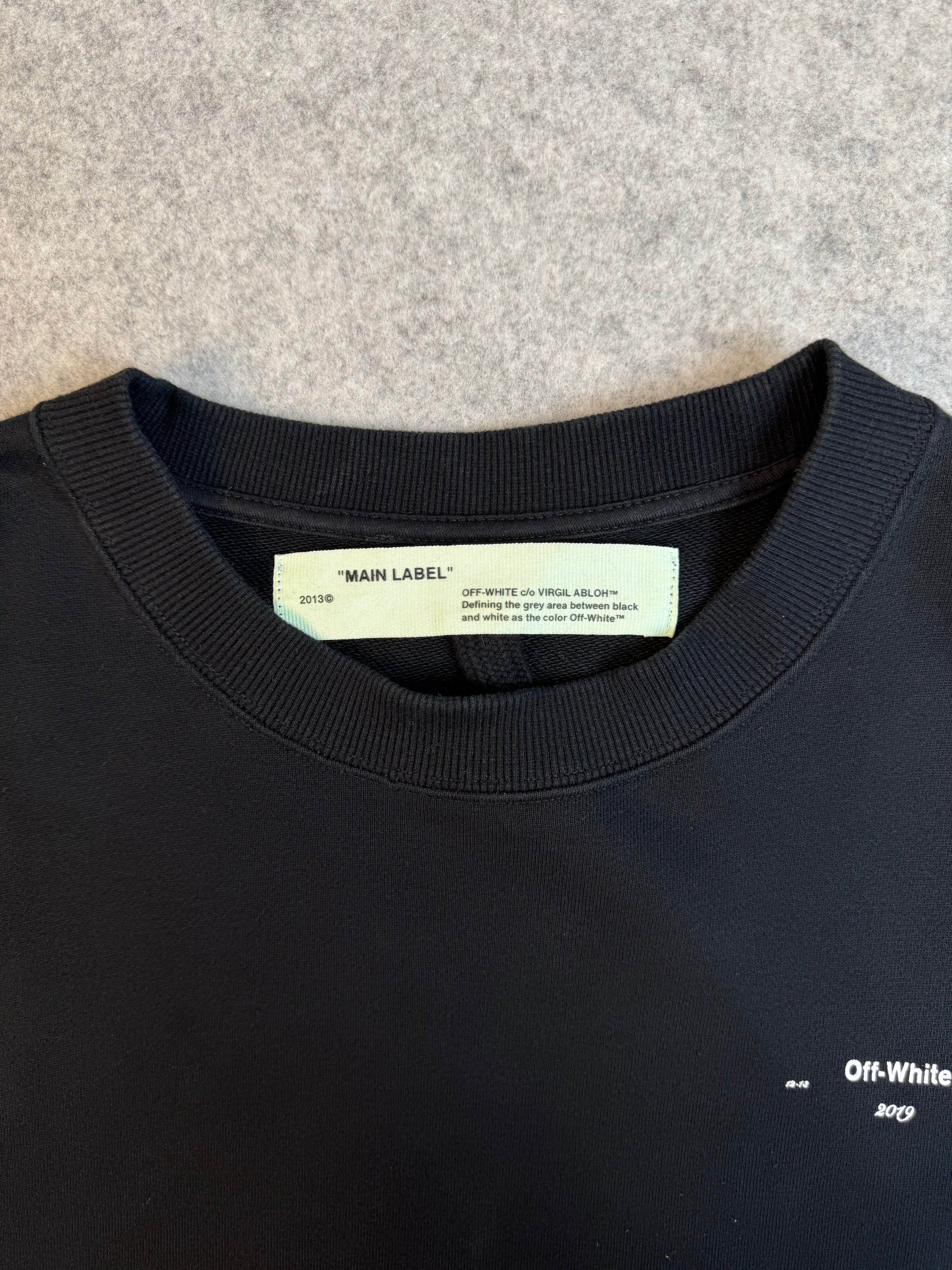 Off-White Main Label Sweater Black (USED)