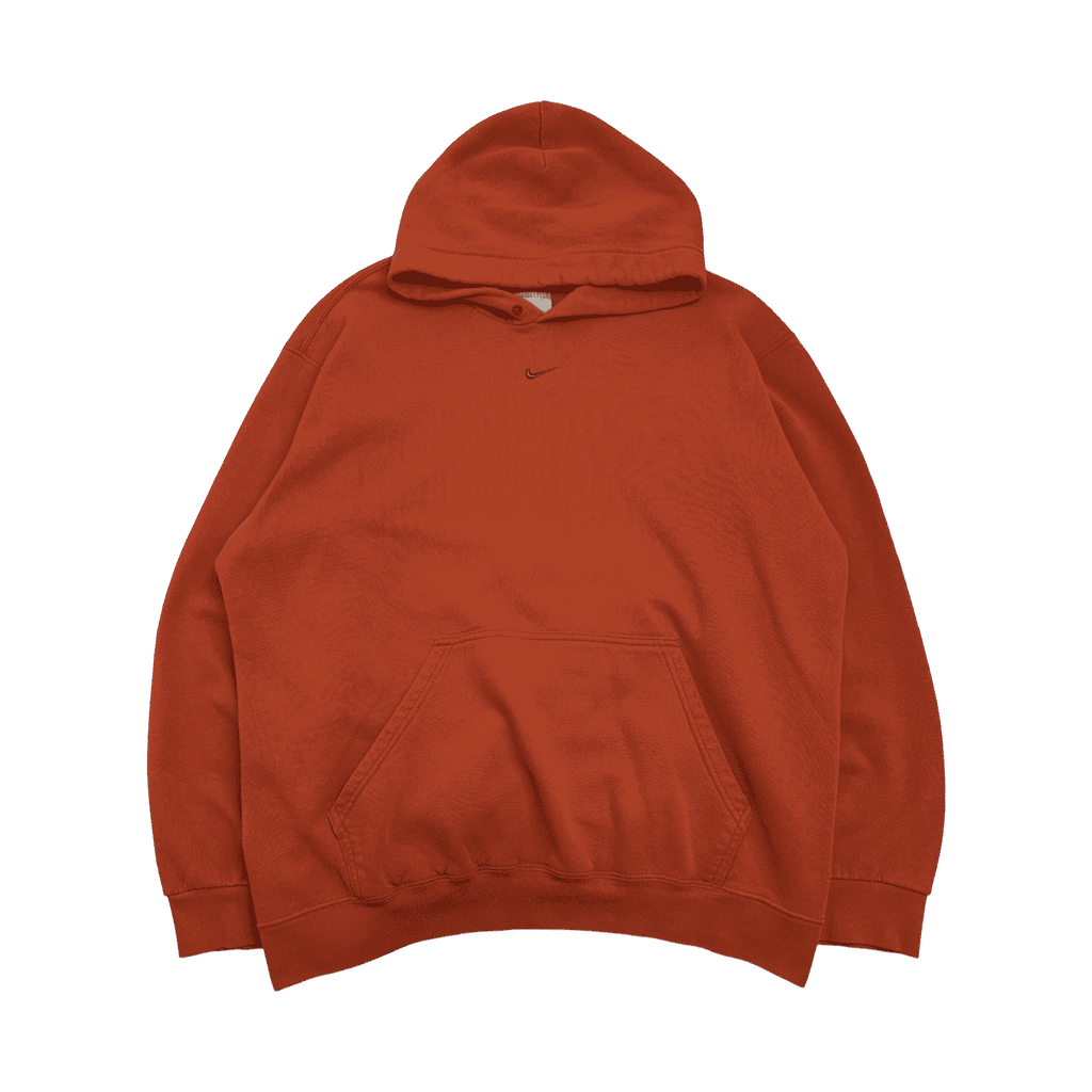 2000’s Nike Middle Swoosh Hoodie Orange