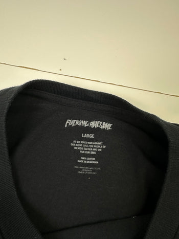 F**king Awesome Novel Of Your Future L/S Tee Black (USED)