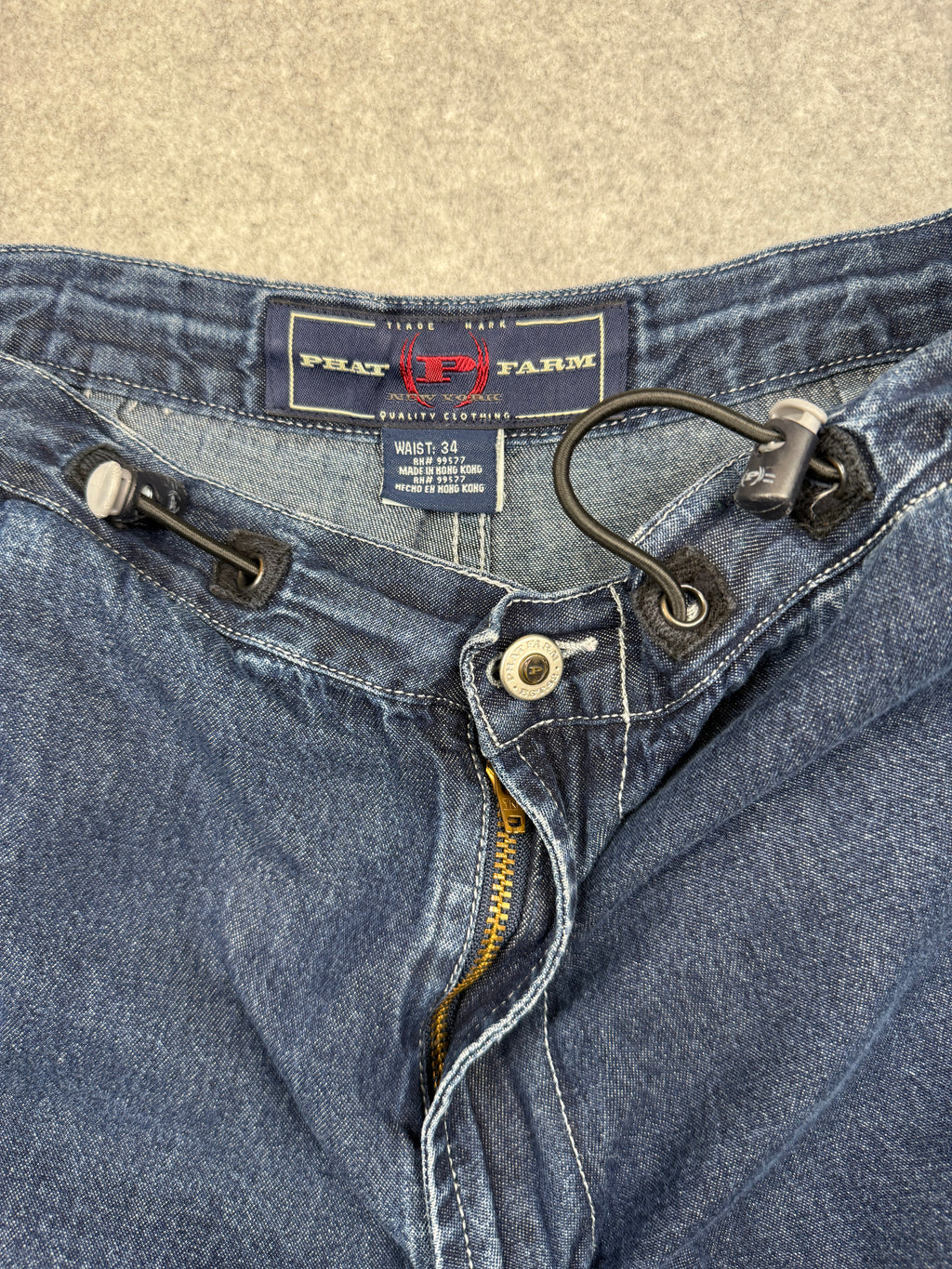 Vintage Phat Pharm Long Denim Shorts