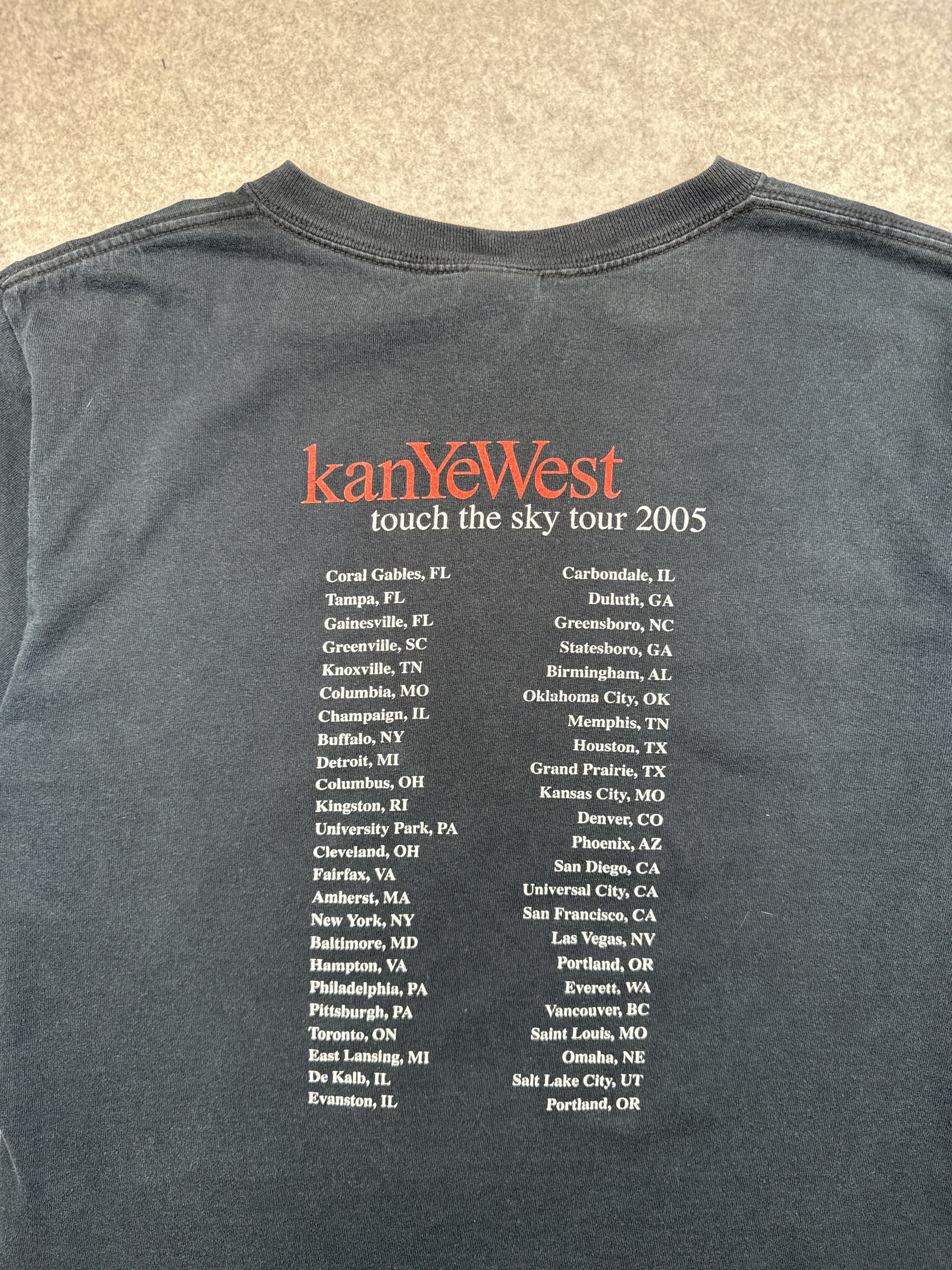 Vintage 2000’s Kanye West Late Registration Tee Black