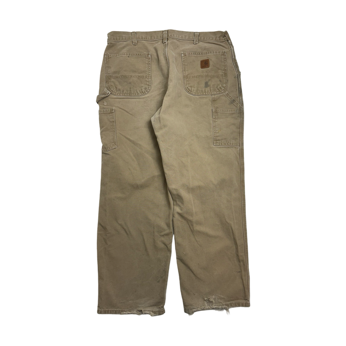 (37) Vintage Carhartt Carpenter Pants Beige | Vitnage Clothing Store Canada