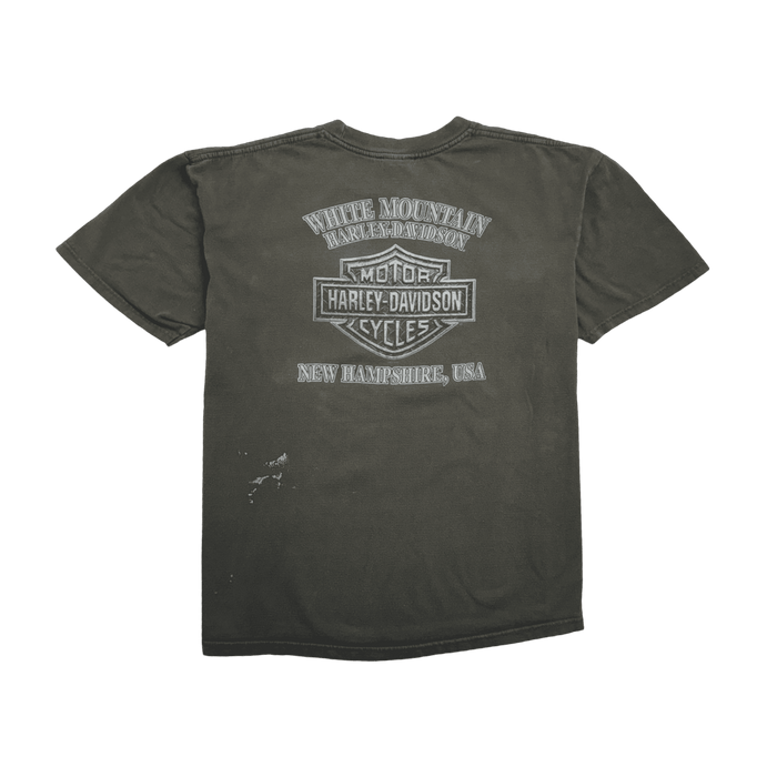 (M) Harley Davidson New Hampshire Tee Brown | Vitnage Clothing Store Canada