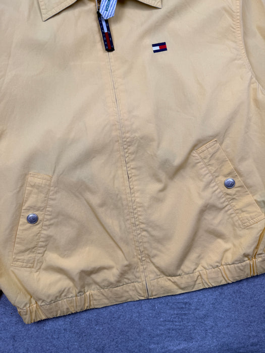 Vintage Tommy Hilfiger Light Jacket Yellow | Vitnage Clothing Store Canada