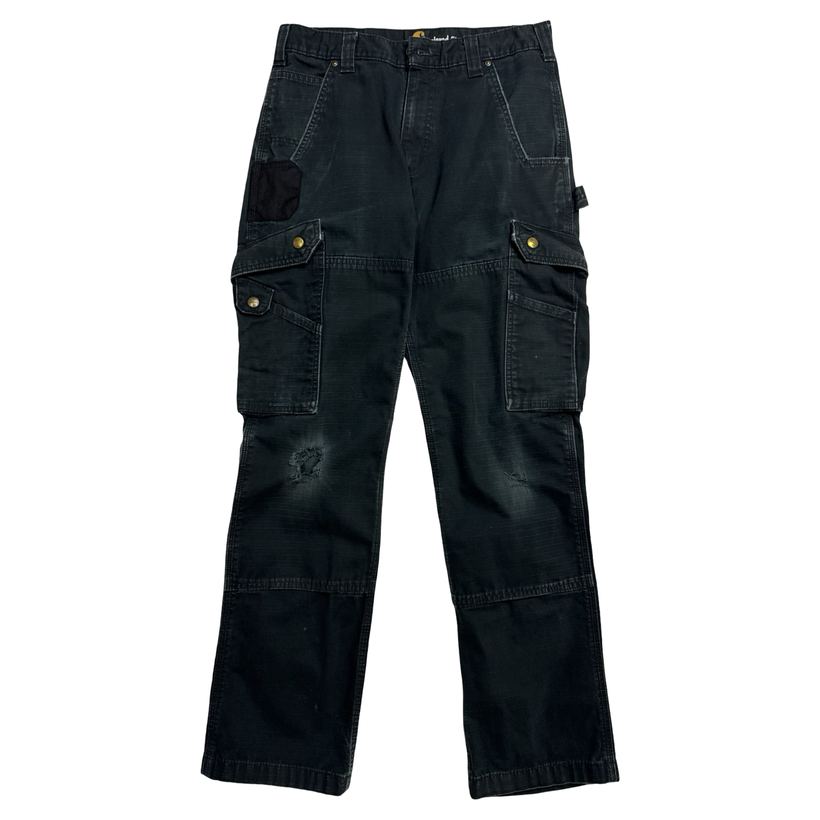 Carhartt Double Knee Cargo Pants Black