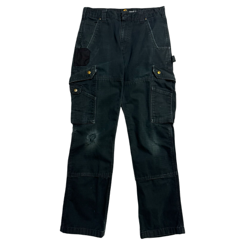 Carhartt Double Knee Cargo Pants Black | Vintage Clothing Store Canada