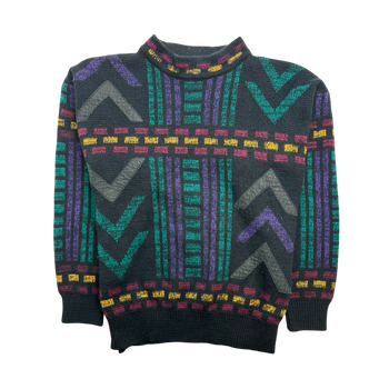 (M) Vintage Multi Coloured Knit Sweater