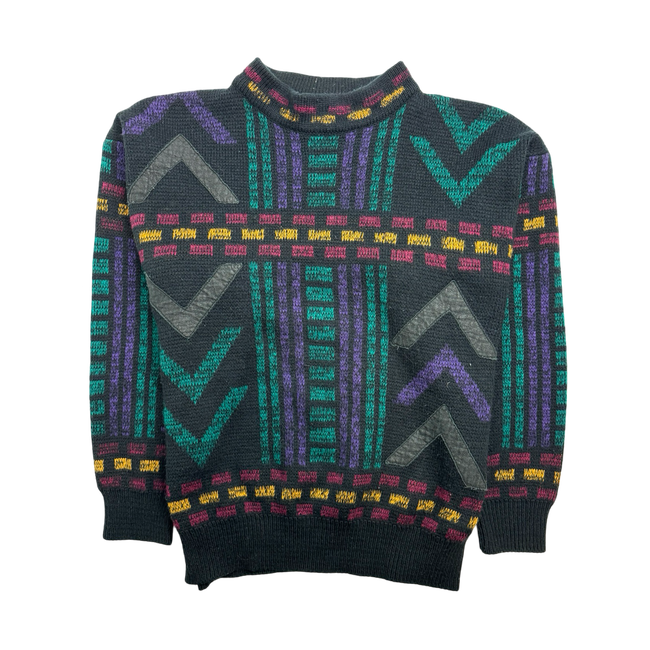 (M) Vintage Multi Coloured Knit Sweater