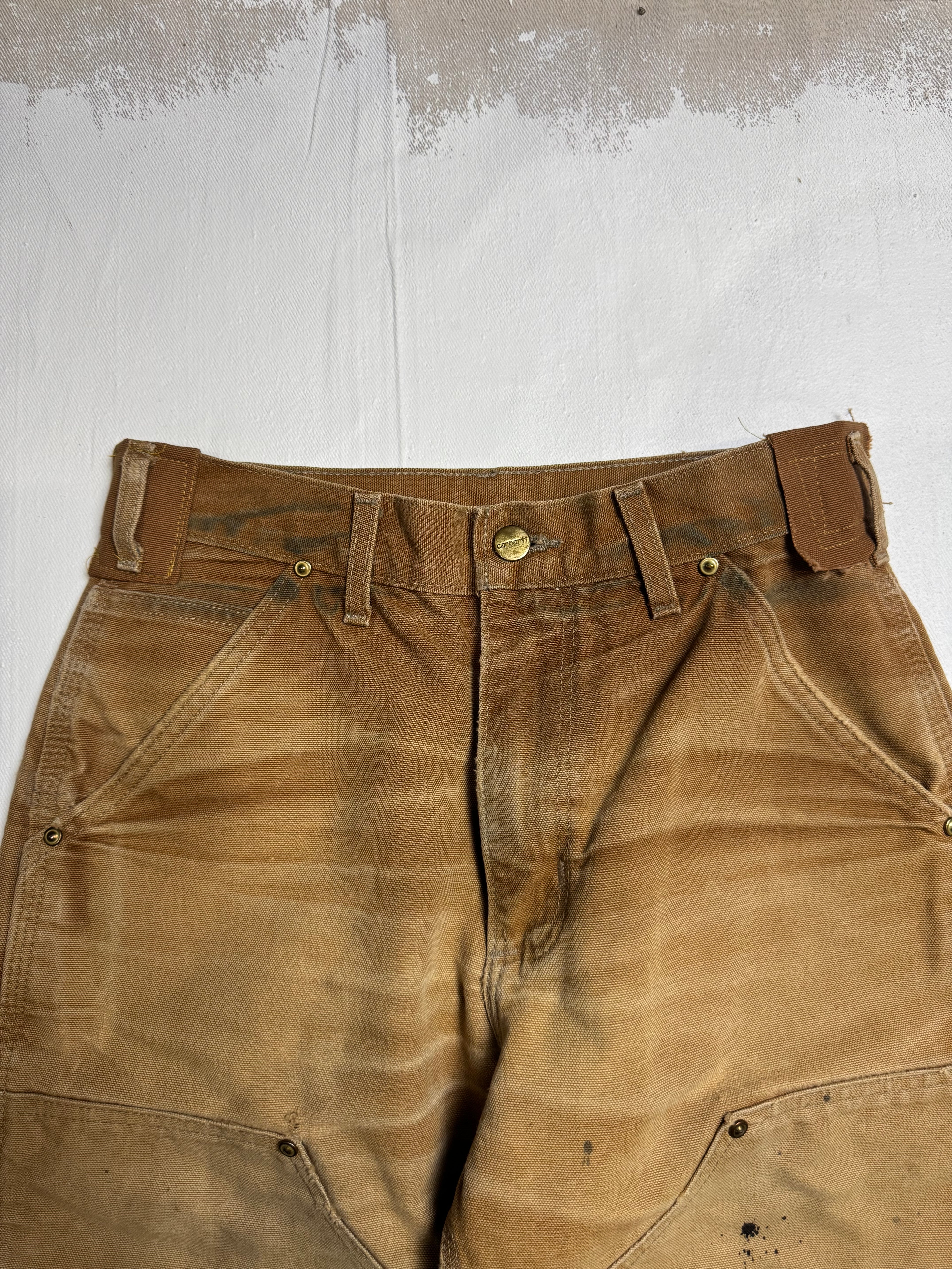 Carhartt Paint Splatter Double Knee Pants Khaki