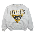 Vintage University of Iowa Hawkeyes Sweatshirt Grey