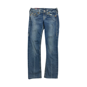 Vintage Y2k True Religion Johny Super T Cut Denim Pants