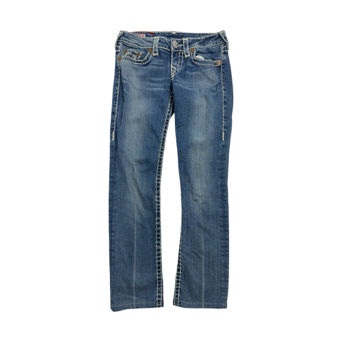 Vintage Y2k True Religion Johny Super T Cut Denim Pants | Vintage Clothing Store Canada