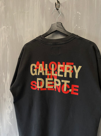 Gallery Dept. "Alone In Silence" Portrait Tee Black (USED)