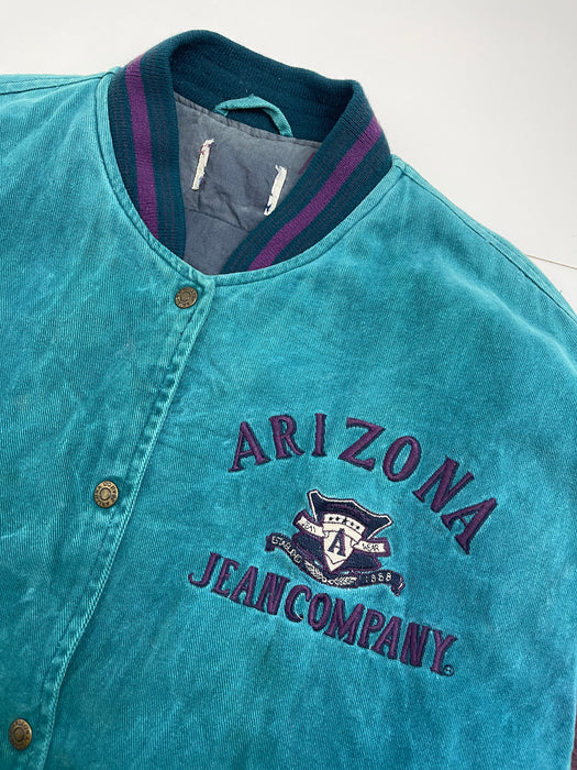 (L) Vintage Arizona Jean Company Jacket Aqua | Vitnage Clothing Store Canada