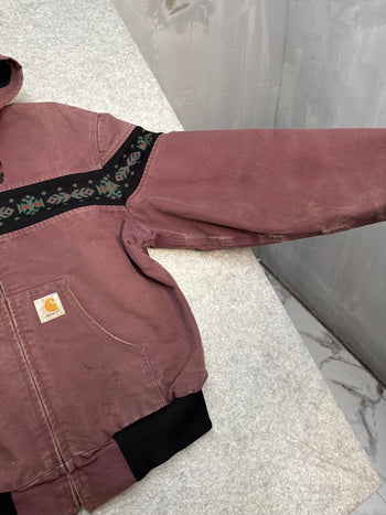 Vintage 1990’s Aztec Carhartt Active Jacket Mauve