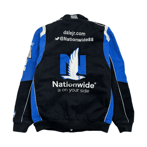 Vintage Nascar Dale Earnhardt Jr. Nationwide Racing Jacket Black | Vintage Clothing Store Canada