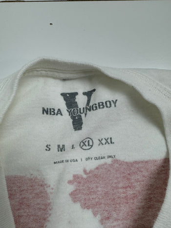 NBA YoungBoy x Vlone TOP Tee White (USED)