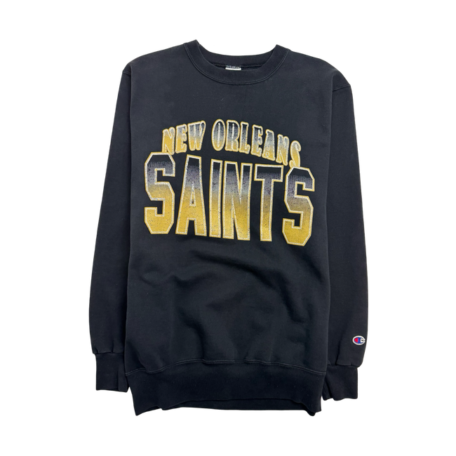 Vintage NFL New Orleans Saints Sweatshirt Black