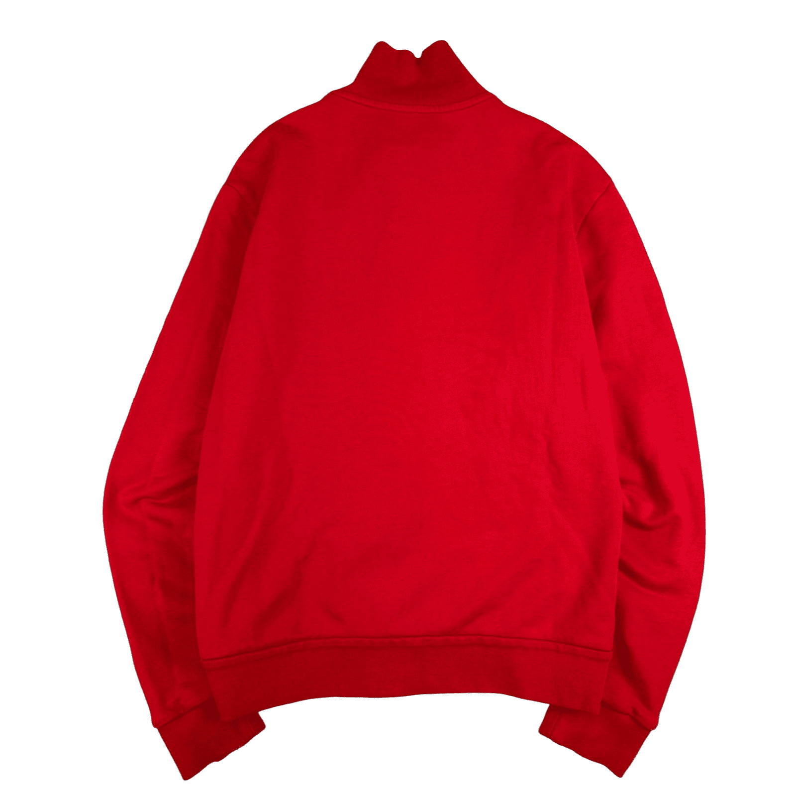 Moncler Striped Zip Up Track Jacket Red