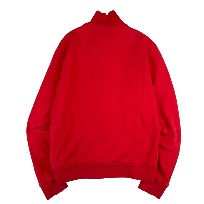 Moncler Striped Zip Up Track Jacket Red | Vitnage Clothing Store Canada