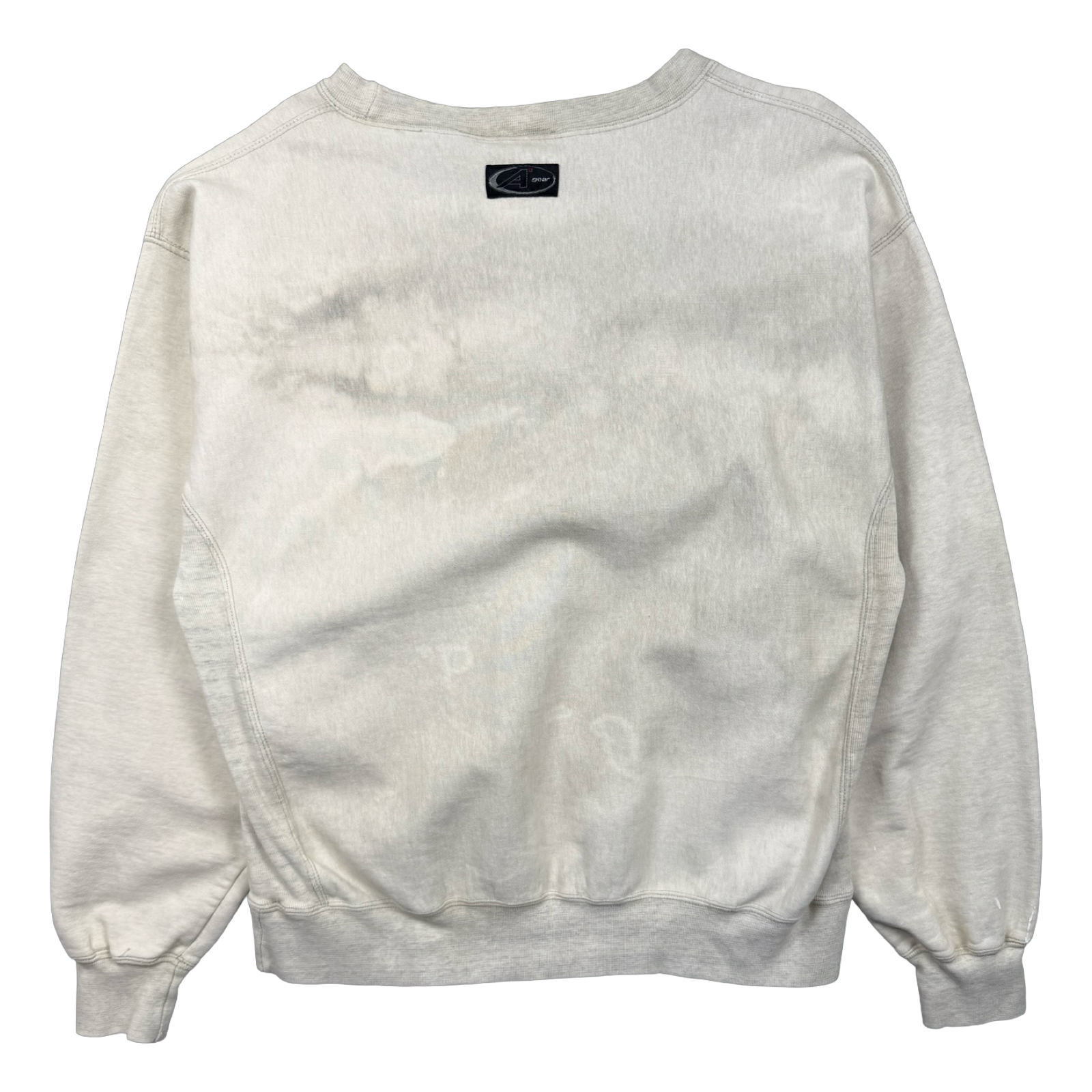 Vintage Kansas State Dyed Sweatshirt Cream