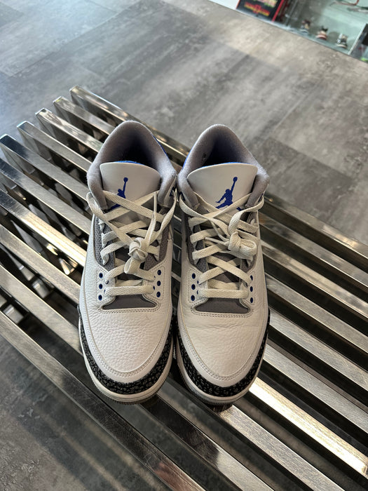Air Jordan 3 Retro Racer Blue (USED) | Vitnage Clothing Store Canada