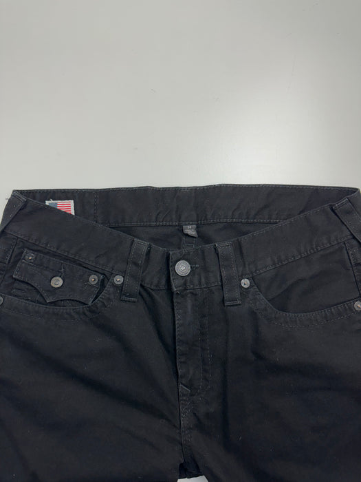 (35) Vintage True Religion Ricky Cut Denim Pants Black | Vitnage Clothing Store Canada