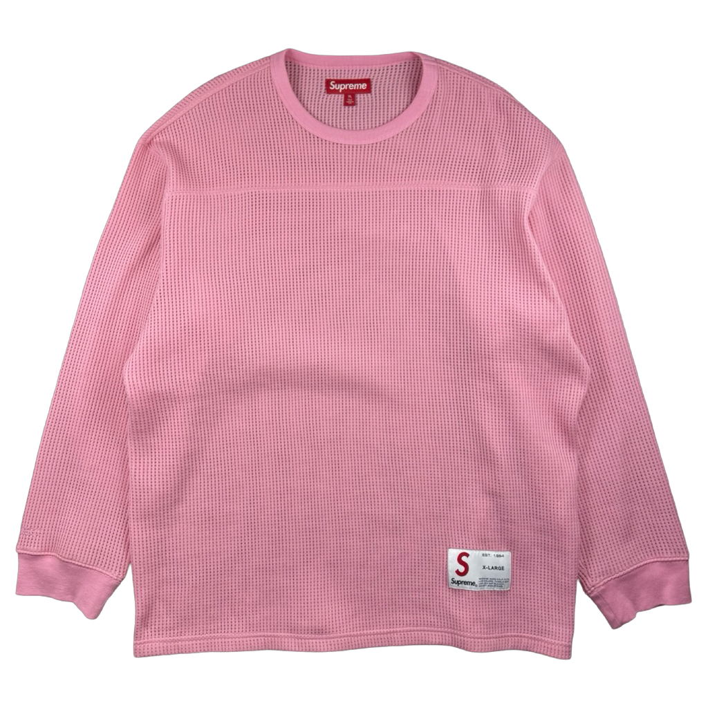 Supreme Polartec Mesh L/S Football Top Pink (USED)
