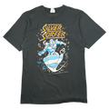 Vintage 1988 Silver Surfer Tee Black