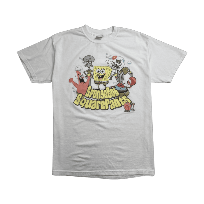 (L) Vintage 2000s Sponge Bob Tee | Vitnage Clothing Store Canada