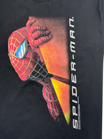 (M) Vintage '02 Spider-Man Movie Promo Tee Black