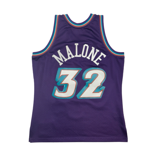 (L) Mitchell & Ness Utah Jazz Karl Malone Jersey | Vintage Clothing Store Canada