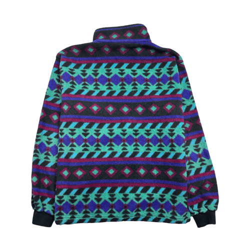 Vintage 90s Misty Mountain Aztec Fleece | Vintage Clothing Store Canada