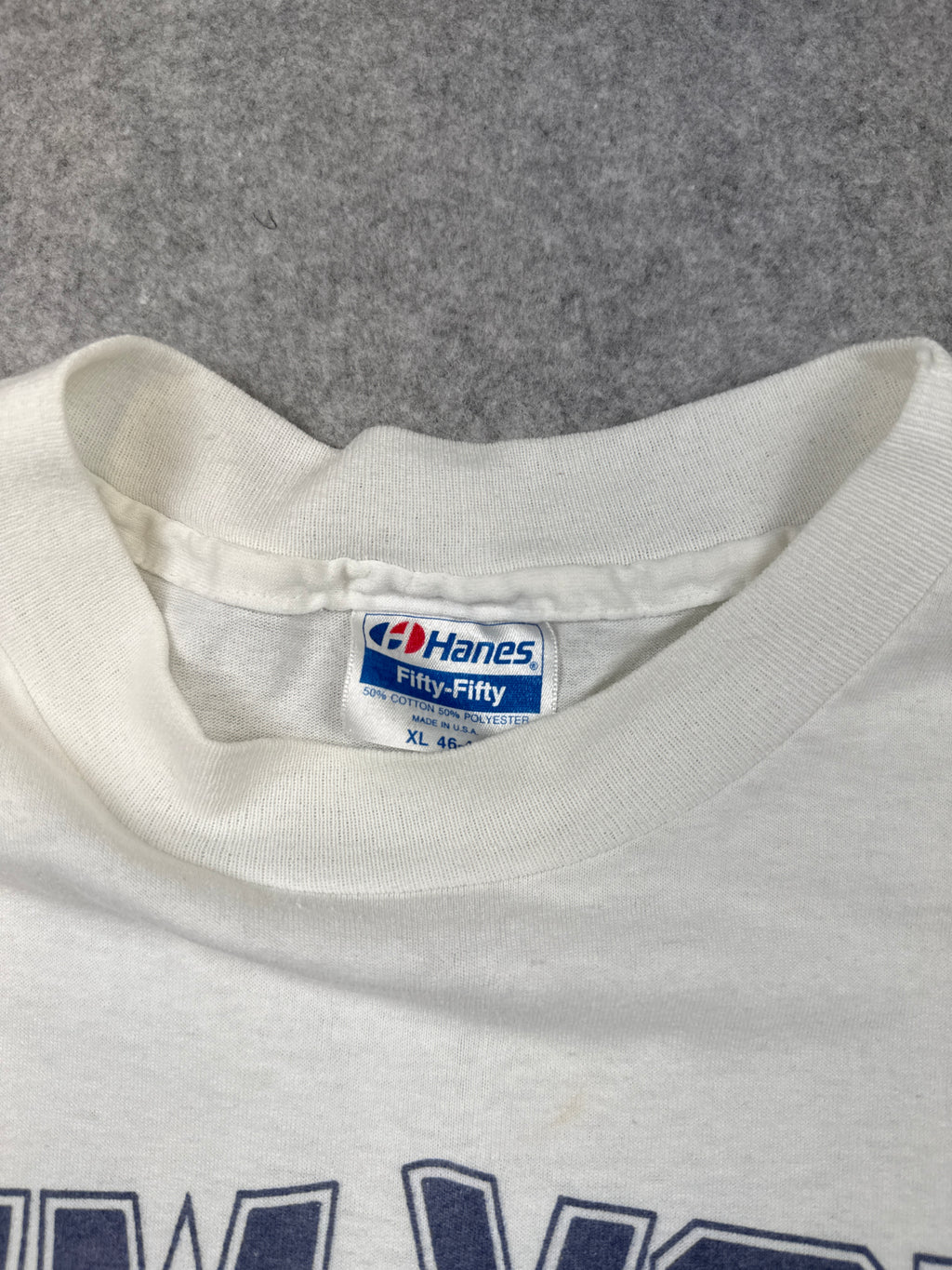 Vintage Bart Simpsons New York Yankees Tee White