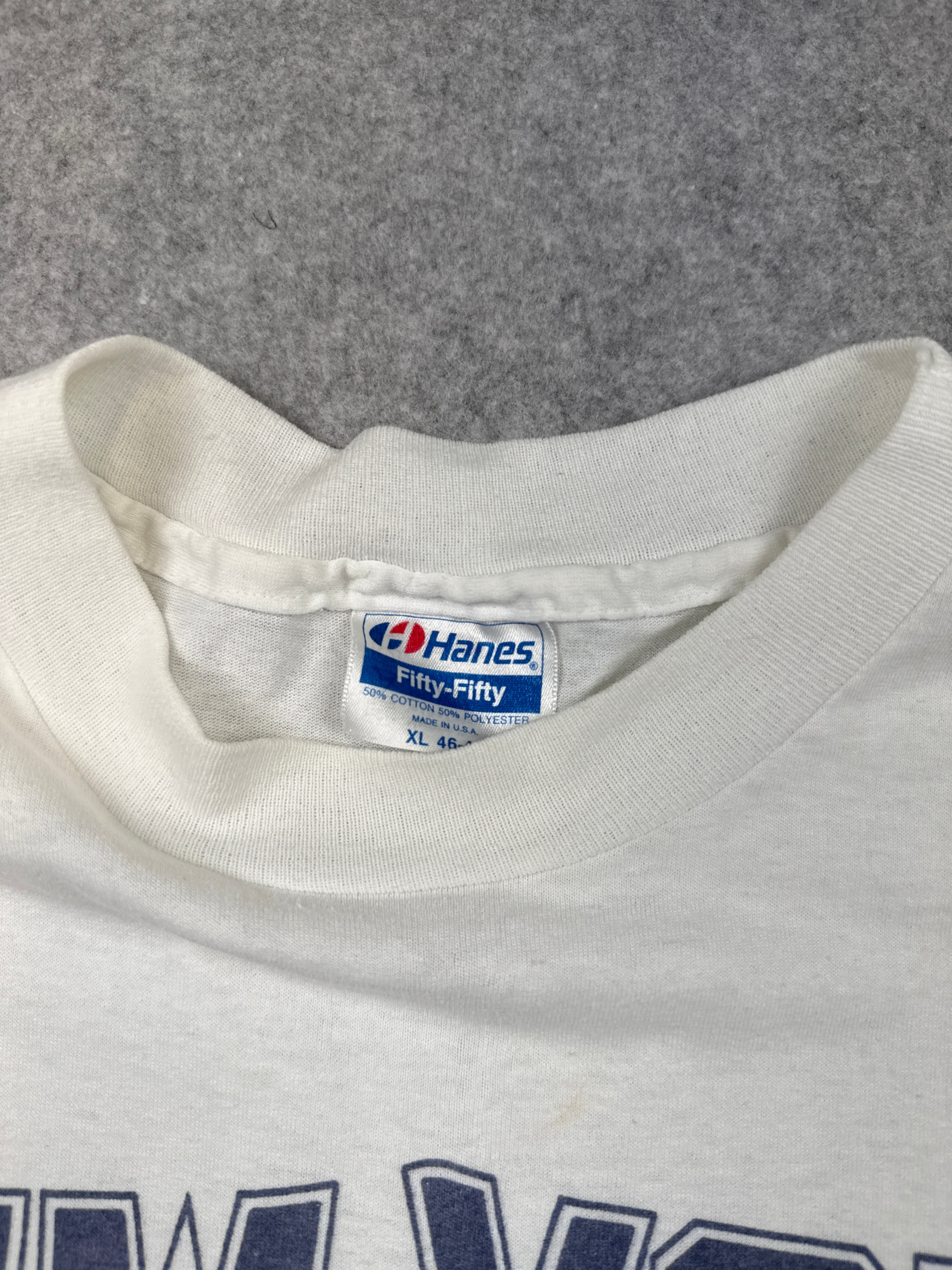 Vintage Bart Simpsons New York Yankees Tee White