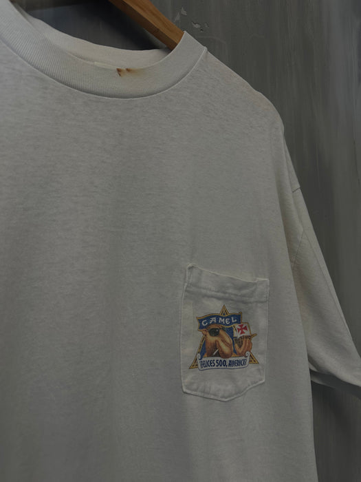 Vintage ‘92 Camel Pocket Tee White | Vitnage Clothing Store Canada