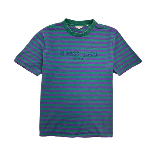 Guess x ASAP Rocky Tee Green/Purple (USED) | Vintage Clothing Store Canada