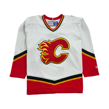 (XL) NHL Calgary Flames Hockey Jersey White