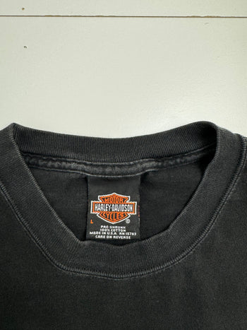 Vintage '99 American Harley Davidson Tee Black