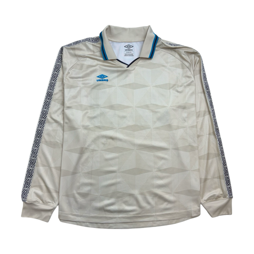 Umbro L/S Soccer Jersey Beige | Vintage Clothing Store Canada