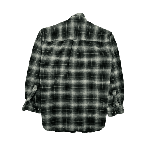 (L) Vintage Windriver Button-Up Flannel Green | Vintage Clothing Store Canada