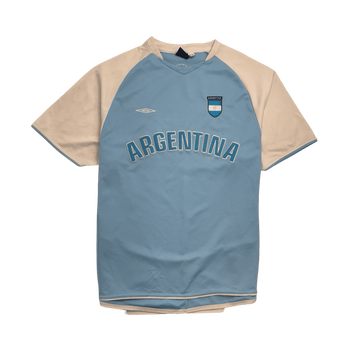 Vintage Umbro Argentina National Team Jersey Light Blue