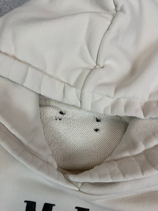 Amiri Core Logo Hoodie Beige (USED) | Vitnage Clothing Store Canada